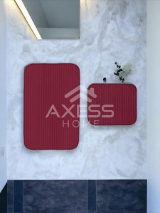 axesso madame coco 2'li Banyo Paspas Seti 50 x 80 cm