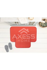 Madame Coco Mathılda Turuncu Banyo Paspası 60x100 cm